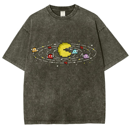 Ghost Orbit Vintage Distressed T-shirt