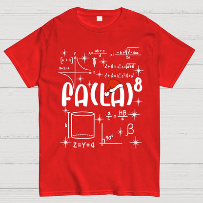 Christmas Math Fa La La Geek T-Shirt
