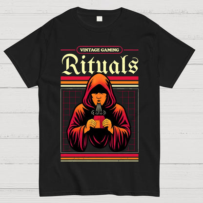 Vintage Gaming Rituals Geek T-Shirt