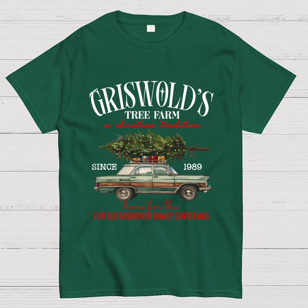 Holiday Tree Farm Geek T-Shirt