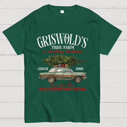 Holiday Tree Farm Geek T-Shirt