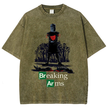 Breaking Arms Vintage Distressed T-shirt