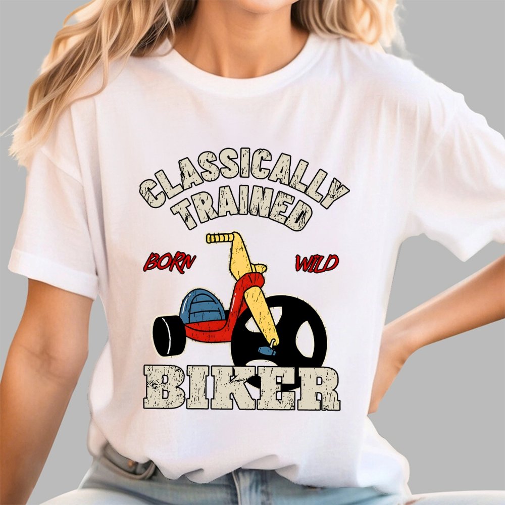 Classically Trained Biker Geek T-Shirt