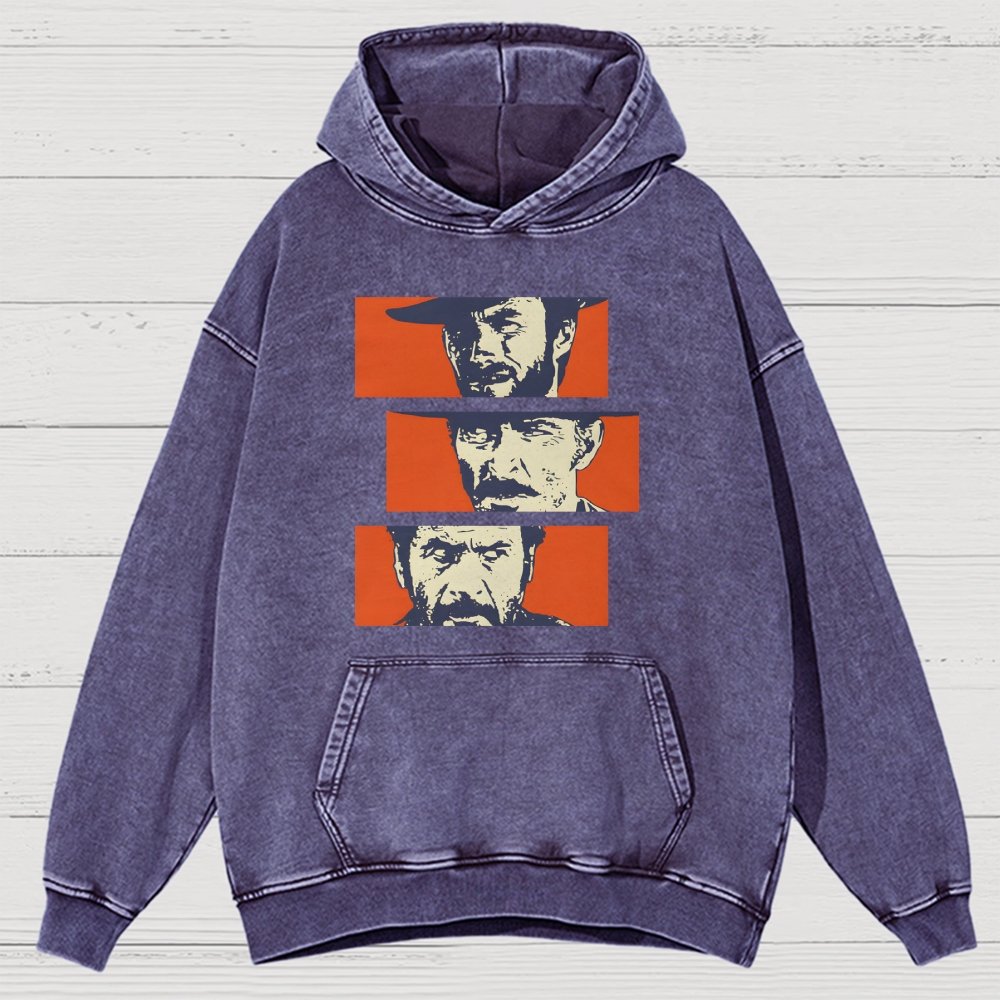 Buono Brutto Cattivo Vintage Distressed Hoodie