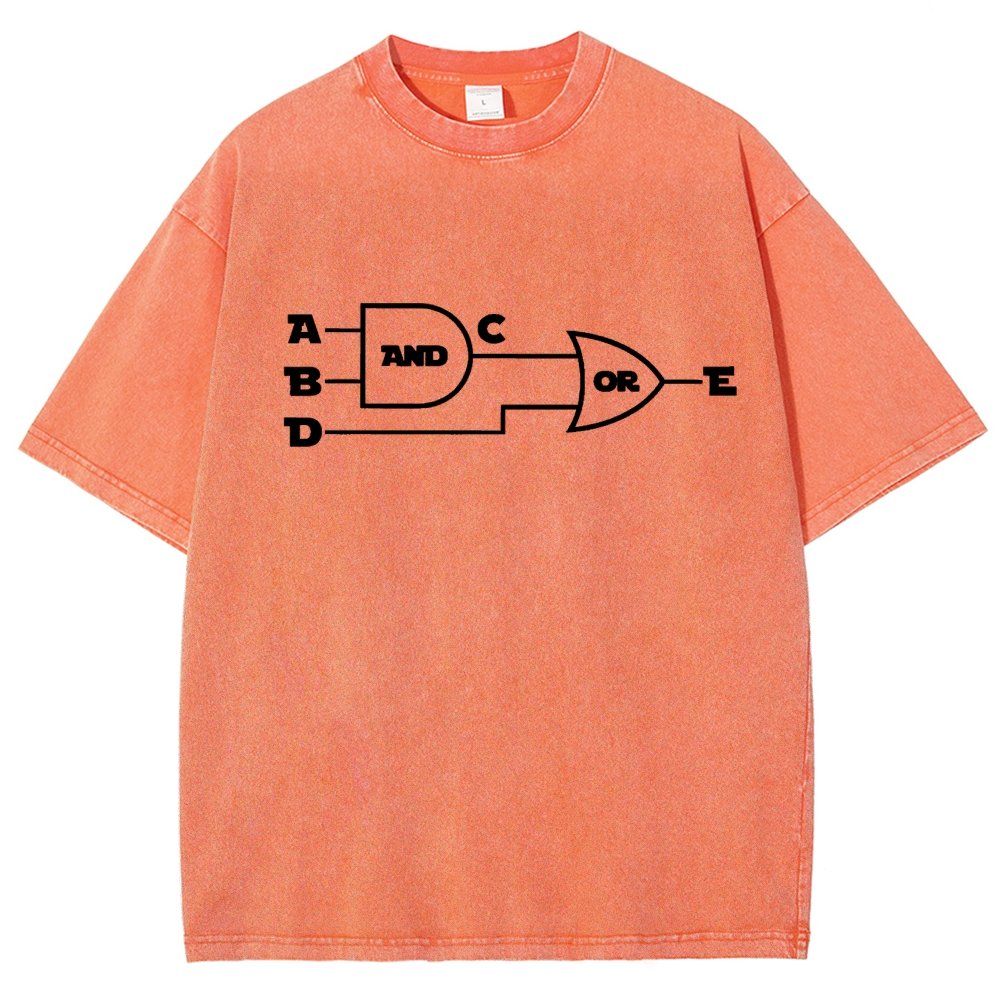 And-Or Vintage Distressed T-shirt