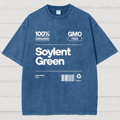 Soylent Green Tag Nerd Vintage Distressed T-shirt