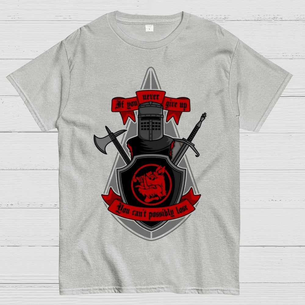 Never Give Up Geek T-Shirt