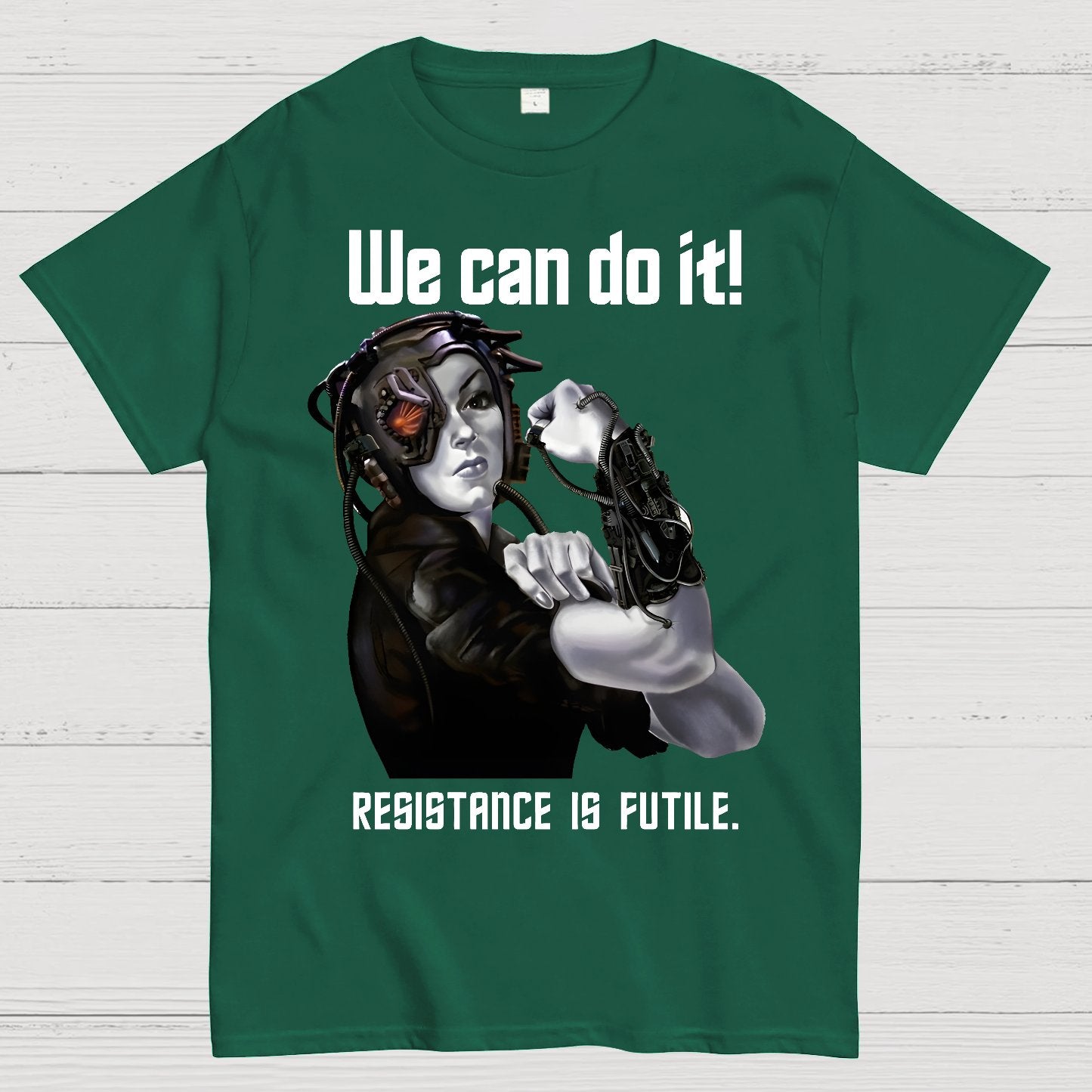 We Can Do It Opposing is Hopeless Geek T-Shirt