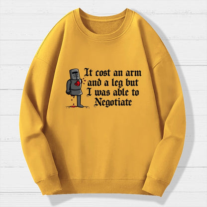 The Negotiation Geek Cotton Sweatshirt