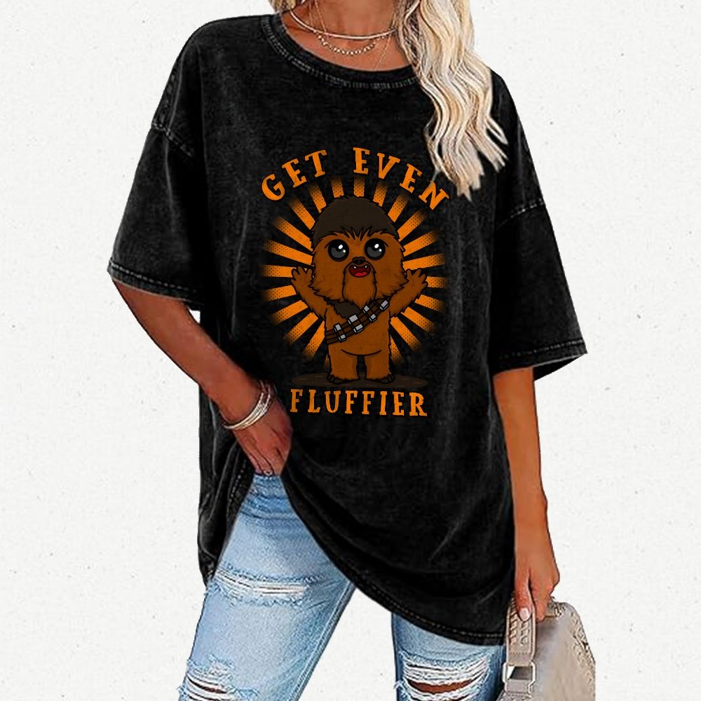 Even Fluffier Vintage Distressed T-shirt