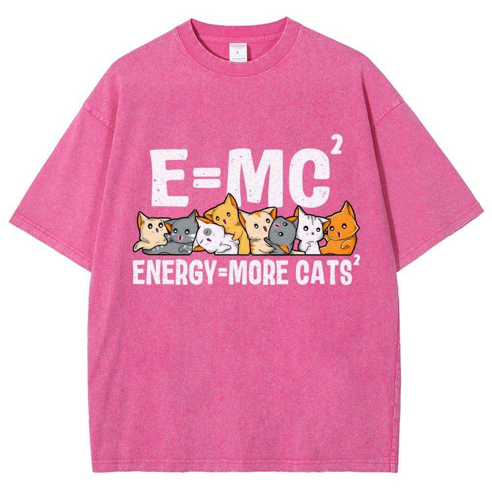 E=MC2 Vintage Distressed T-shirt
