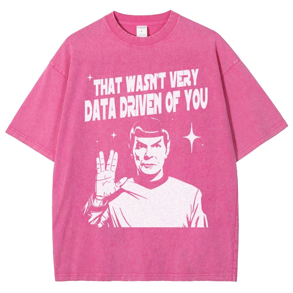 That Wasn't Very Logic Based Of You Vintage Distressed T-shirt