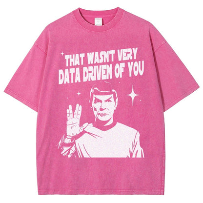 That Wasn't Very Logic Based Of You Vintage Distressed T-shirt