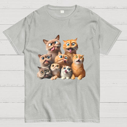 Funny Cat Nerdy T-Shirt