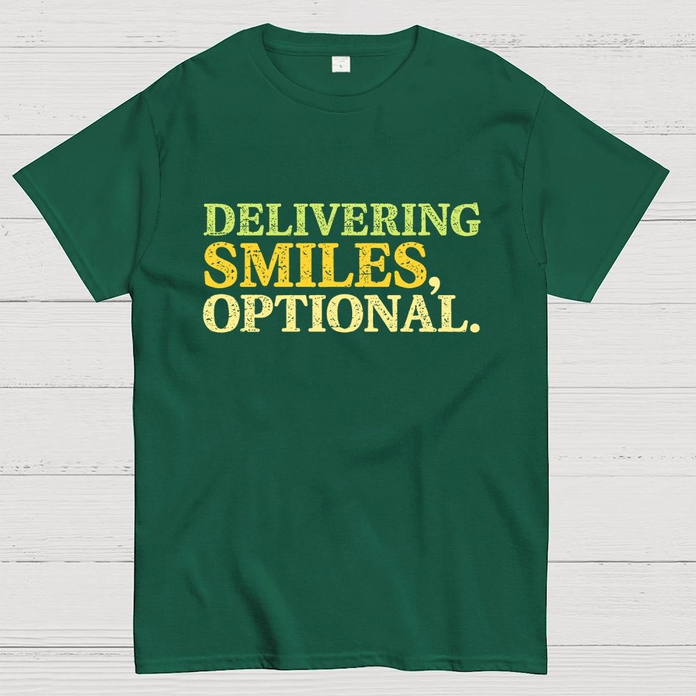 Delivering Smiles, Optional. Geek T-Shirt