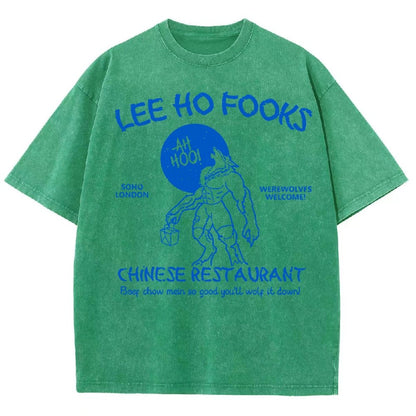 Lee Ho Fooks Chinese Restaurant Vintage Distressed T-shirt