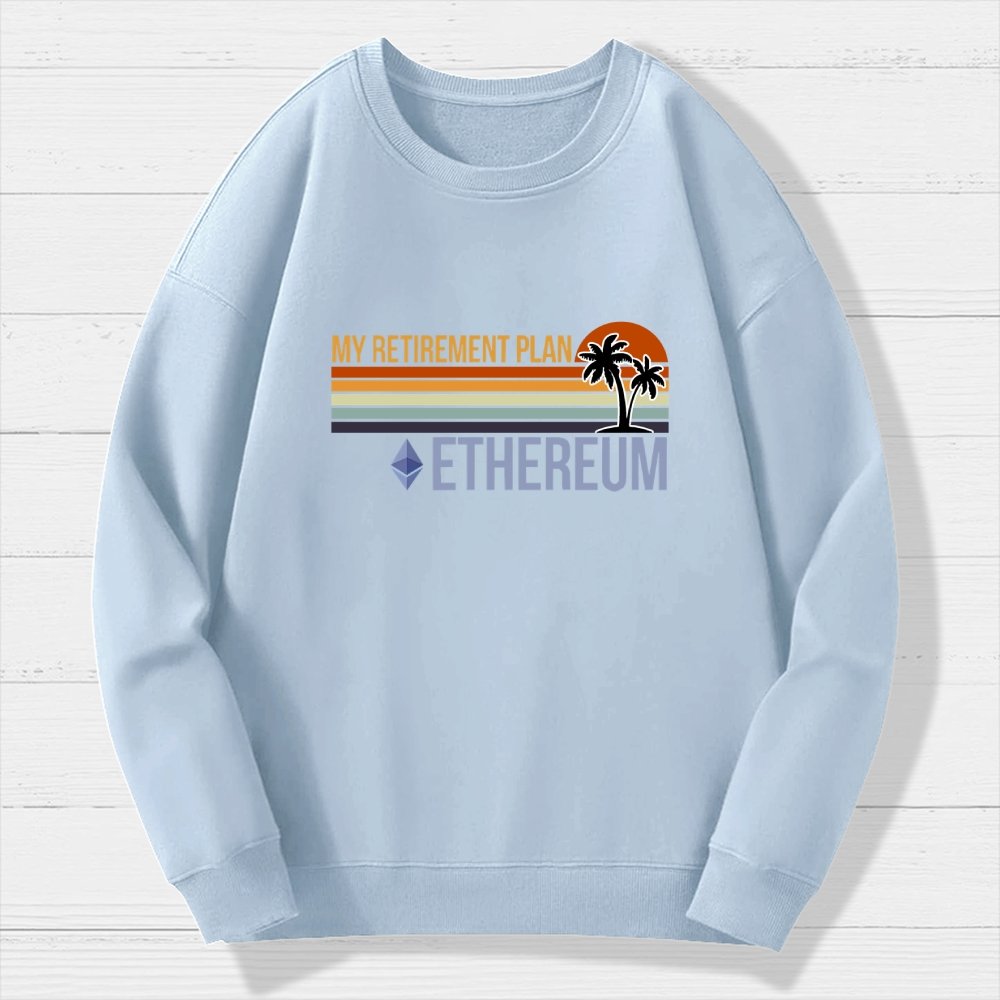 ETH Retirement Plan Geek Cotton Sweatshirt