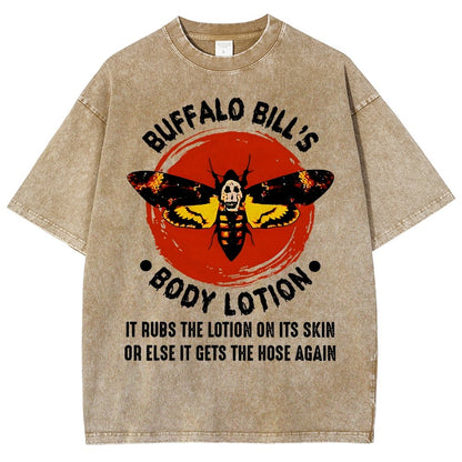 buffalo bills body lotion Vintage Distressed T-shirt