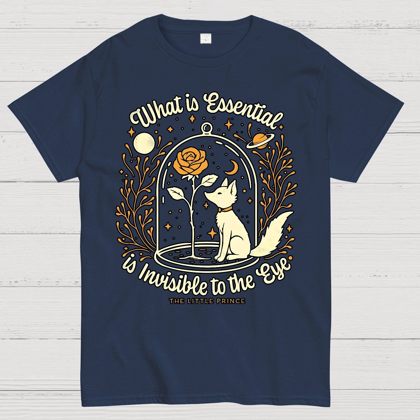 The Rose And The Fox Geek T-Shirt