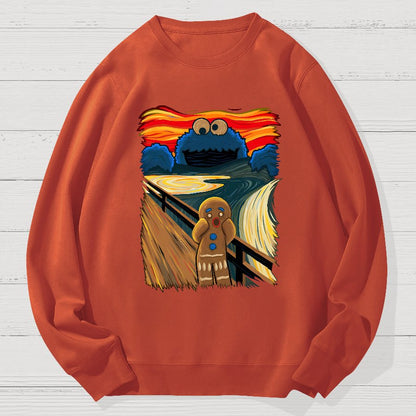 The Cookie Muncher Geek Cotton Sweatshirt