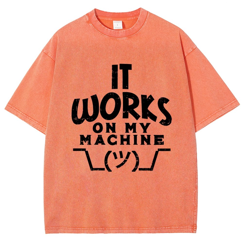 It Works on My Machine Vintage Distressed T-shirt