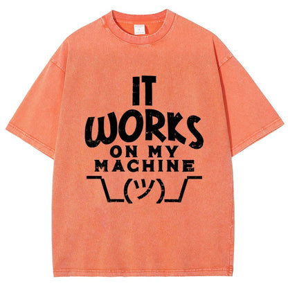 It Works on My Machine Vintage Distressed T-shirt