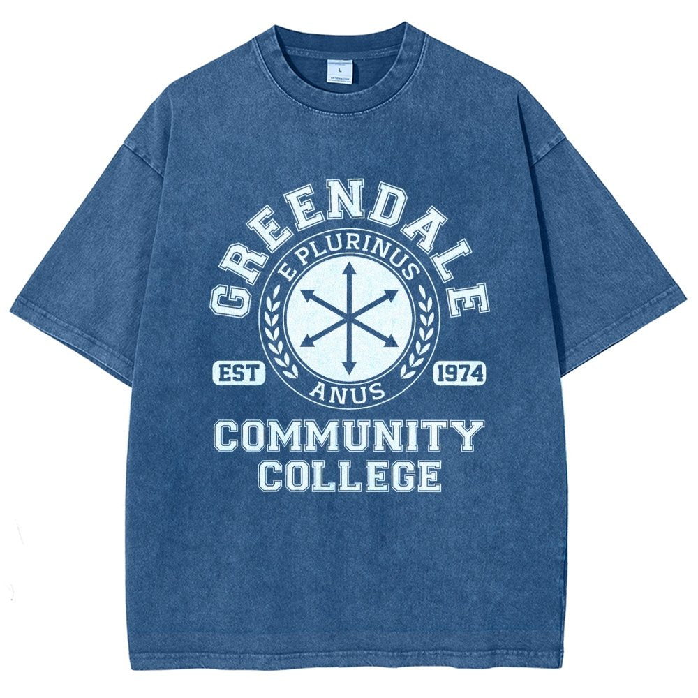 Sunnydale Community College Vintage Distressed T-shirt