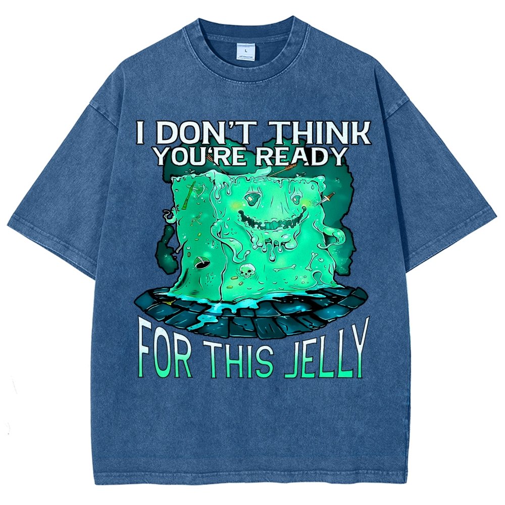 Gelatinous Cube Vintage Distressed T-shirt