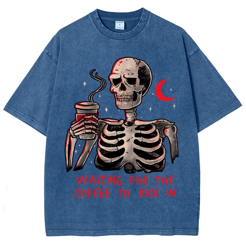 Coffee Keeps Me Alive Vintage Distressed T-shirt