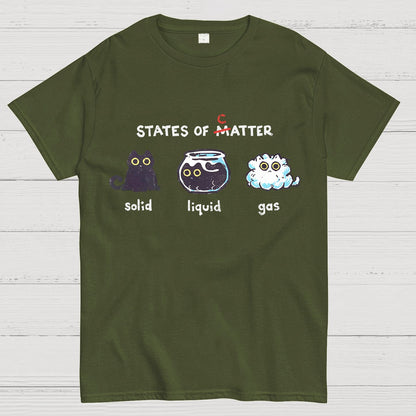 States of Catter Geek T-Shirt