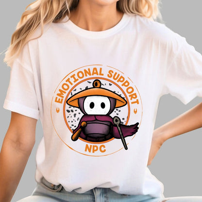 Emotional Support NPC Geek T-Shirt