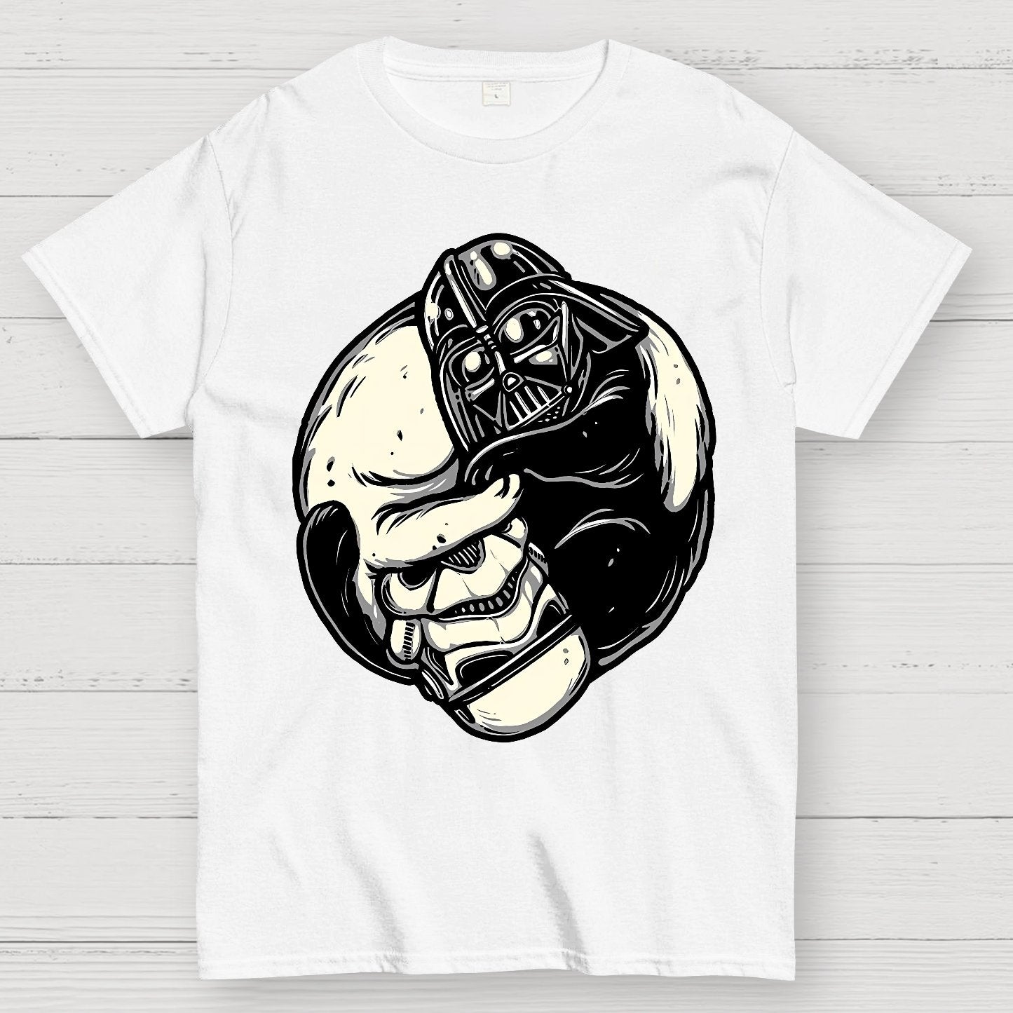 Black and White Cats Geek T-Shirt