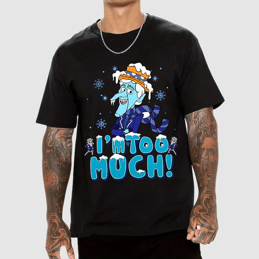 Winter Brothers' Christmas Matching I'm Too Much Geek T-Shirt