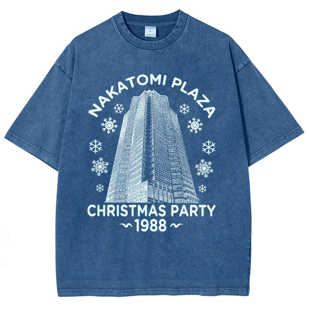 Holiday Christmas Party Vintage Distressed T-shirt
