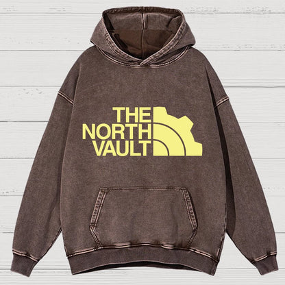 The North Vault  Vintage Distressed Hoodie