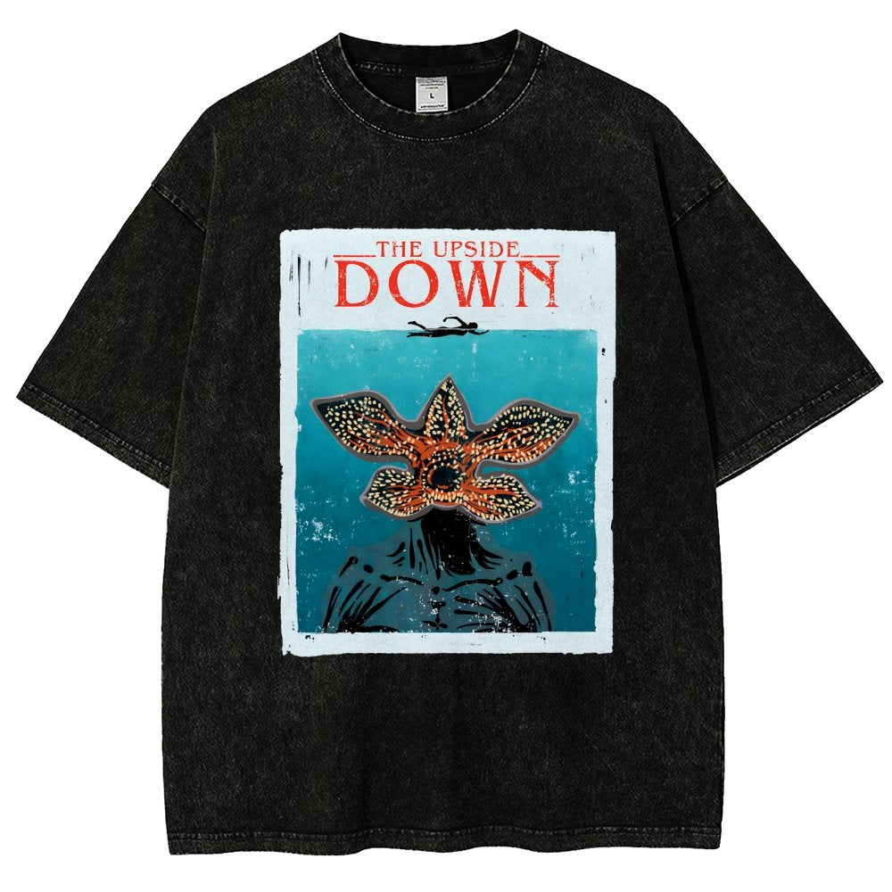 The Mysterious Realm Vintage Distressed T-shirt