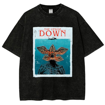 The Mysterious Realm Vintage Distressed T-shirt