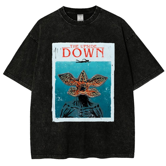 The Mysterious Realm Vintage Distressed T-shirt