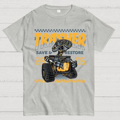 Trasher Save and Restore Geek T-Shirt