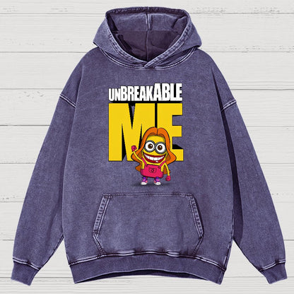 The Indestructible Me Vintage Distressed Hoodie