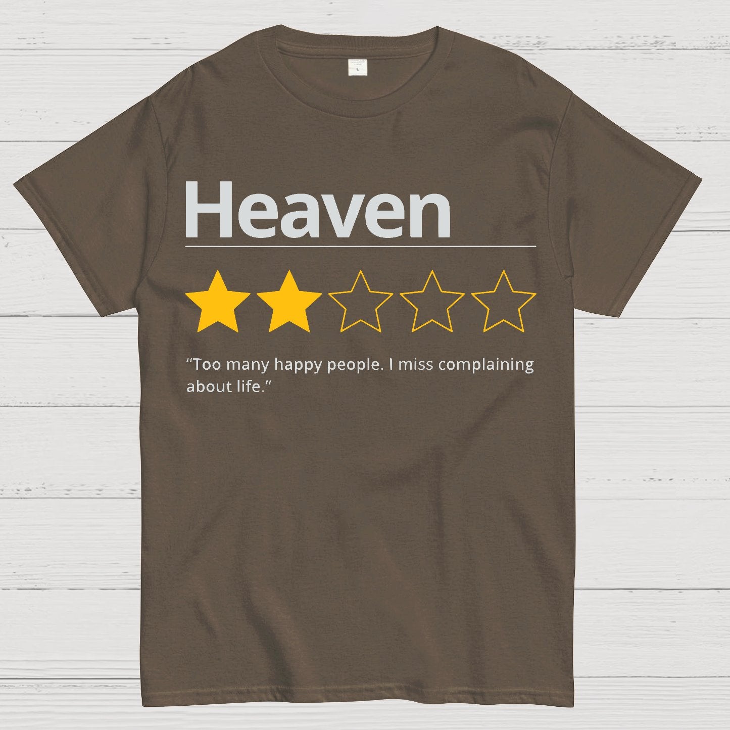 Honest Heaven Review Geek T-Shirt