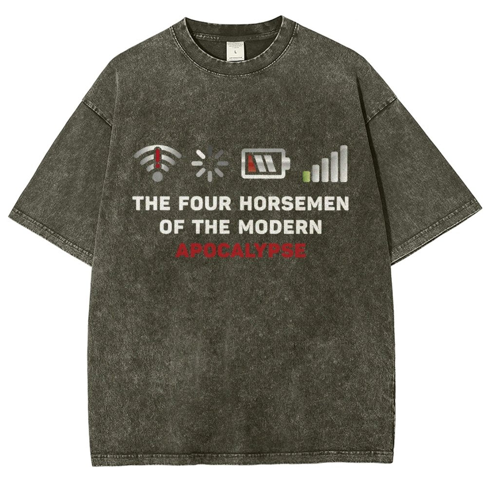 Four Horsemen Vintage Distressed T-shirt