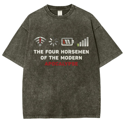 Four Horsemen Vintage Distressed T-shirt