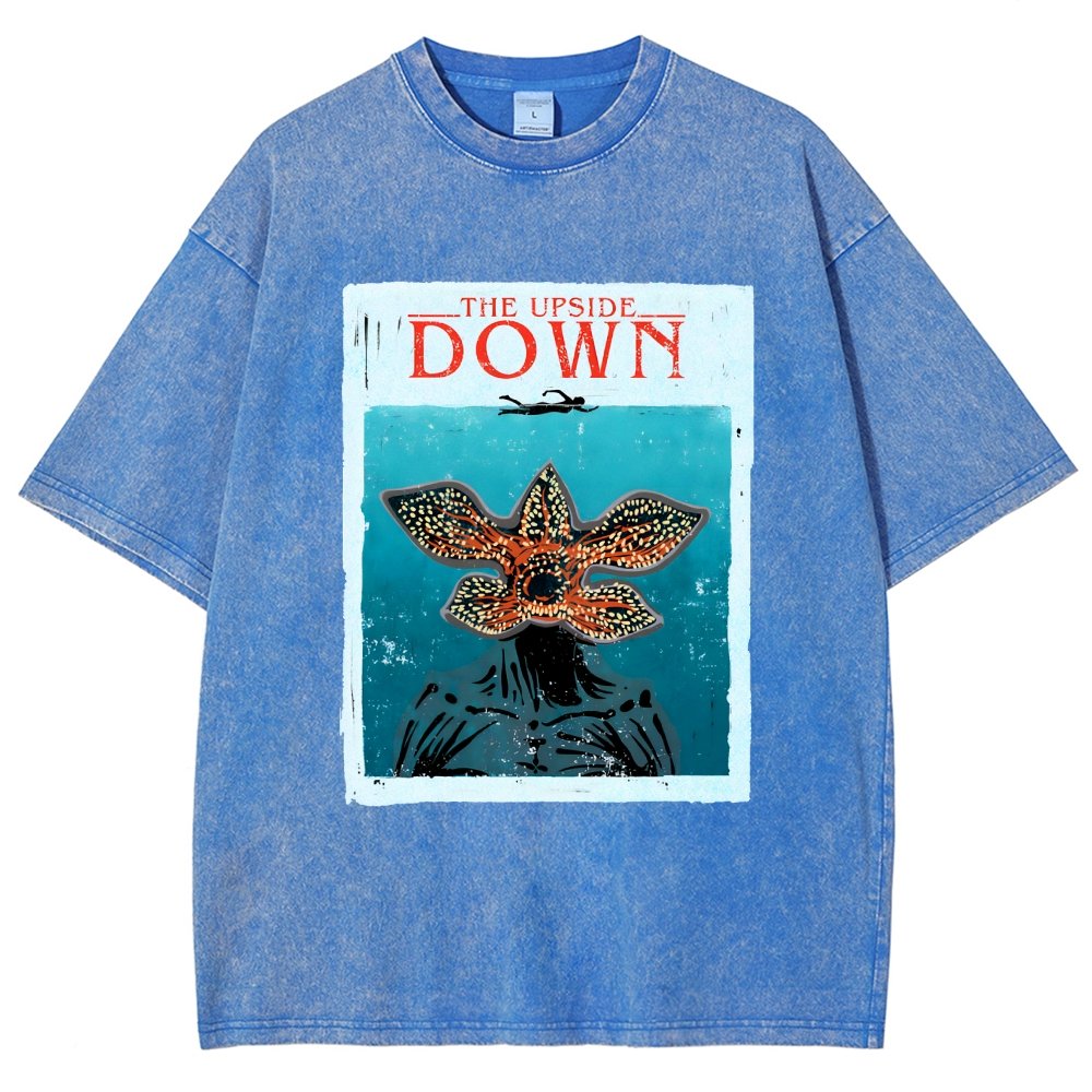 The Mysterious Realm Vintage Distressed T-shirt