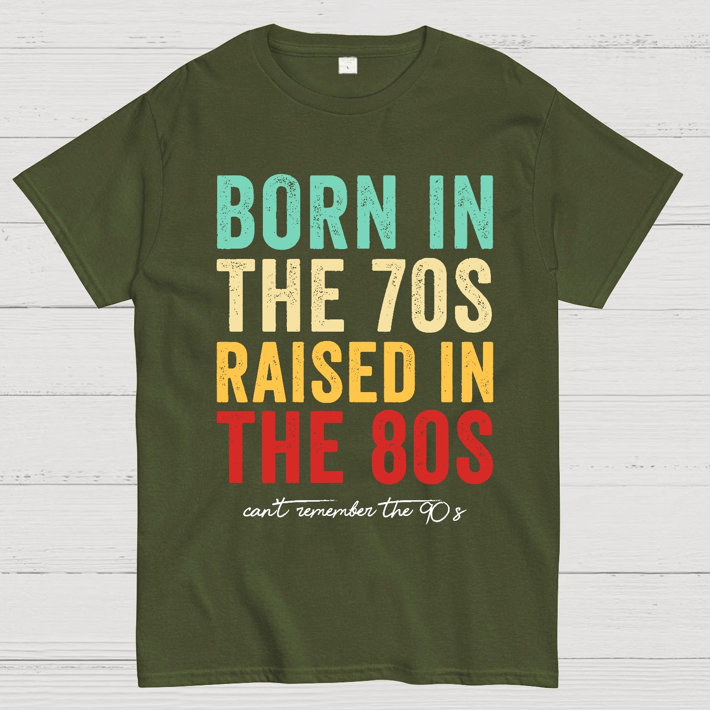 Raised in the 80s Geek T-Shirt