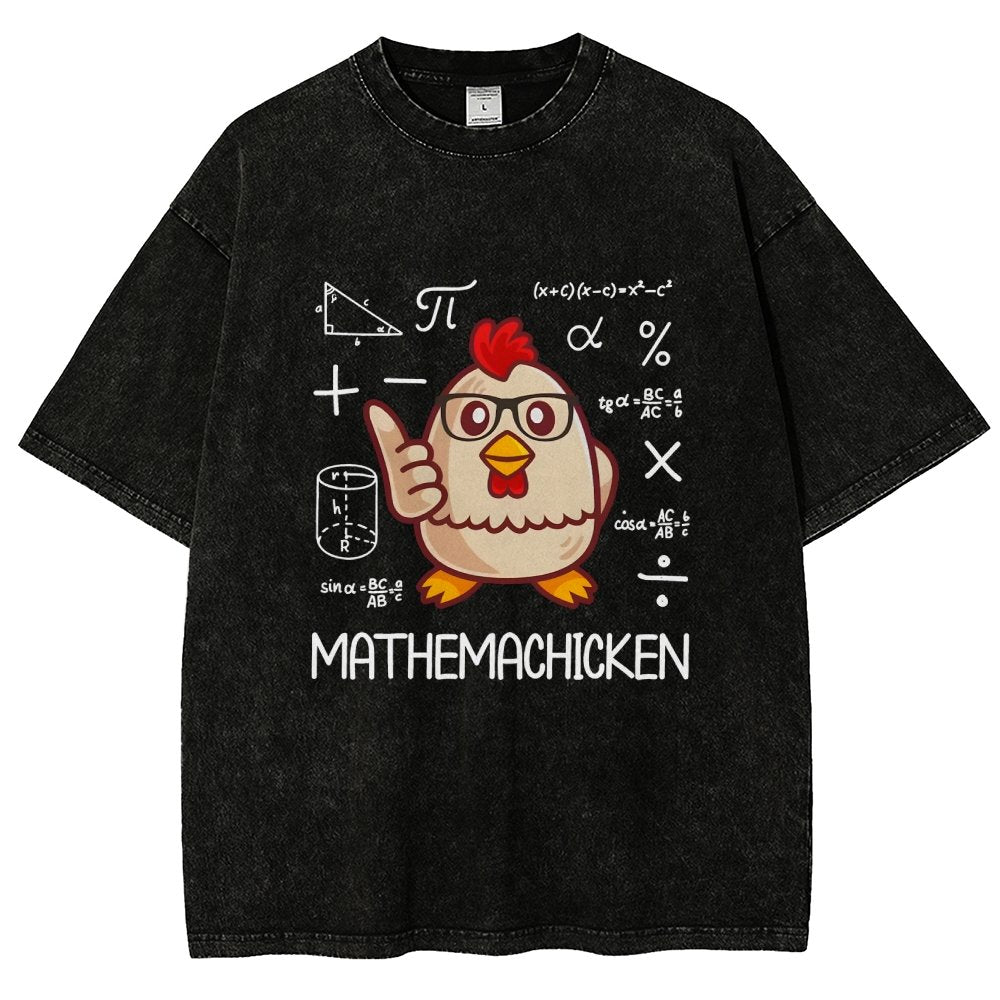 Math Pun Vintage Distressed T-shirt