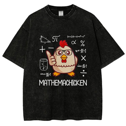 Math Pun Vintage Distressed T-shirt