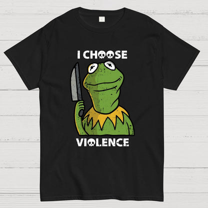 I Choose Violence Geek T-Shirt