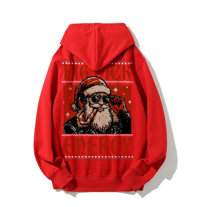 Big Nick Energy Printed Back Unisex Cotton Hoodie