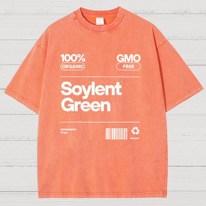 Soylent Green Tag Nerd Vintage Distressed T-shirt
